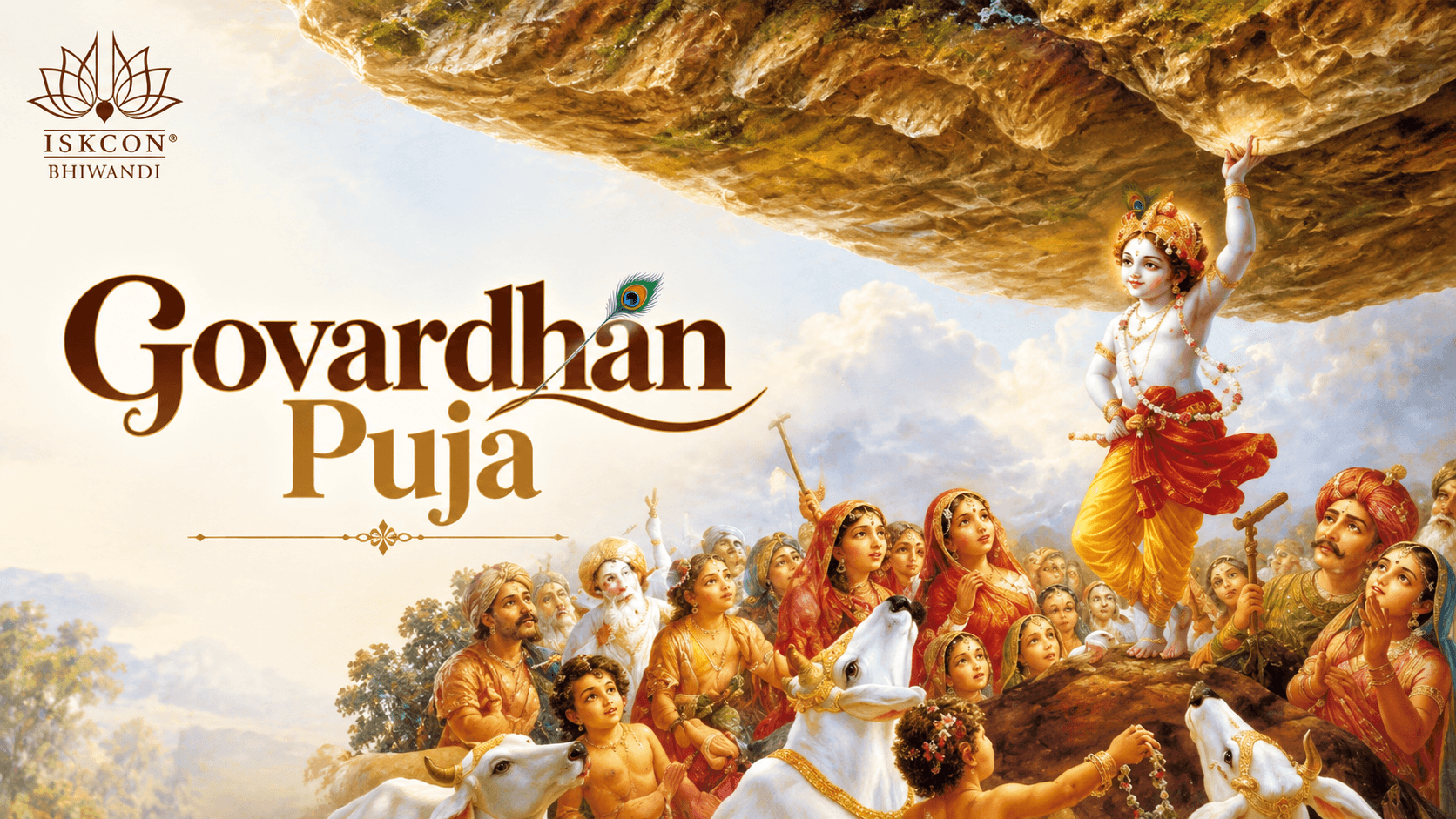 Govardhan Puja 2026: Date, Story of Krishna Lifting Govardhan Hill & How to Celebrate Annakut at Home